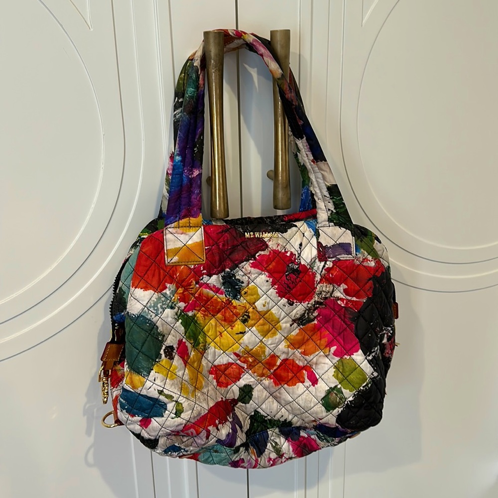 MZ Wallace watercolor tote
